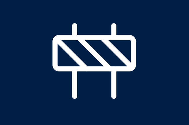roadwork barrier
